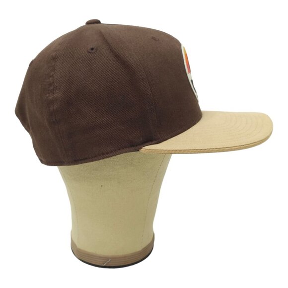 Tent Pitching Club Patch Snapback Cap Trucker Baseball Hat Sandwich Bill Yupoong - Picture 11 of 13